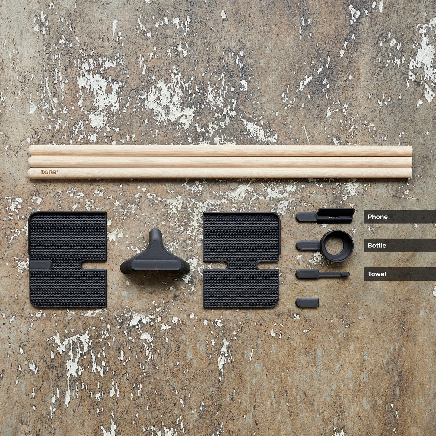 Tons Studio Laptop Race Table Natural Oak