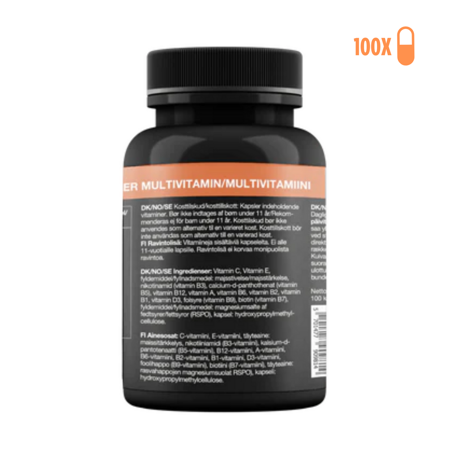 PurePower Multivitamin (100 kaspler) DATOVARE