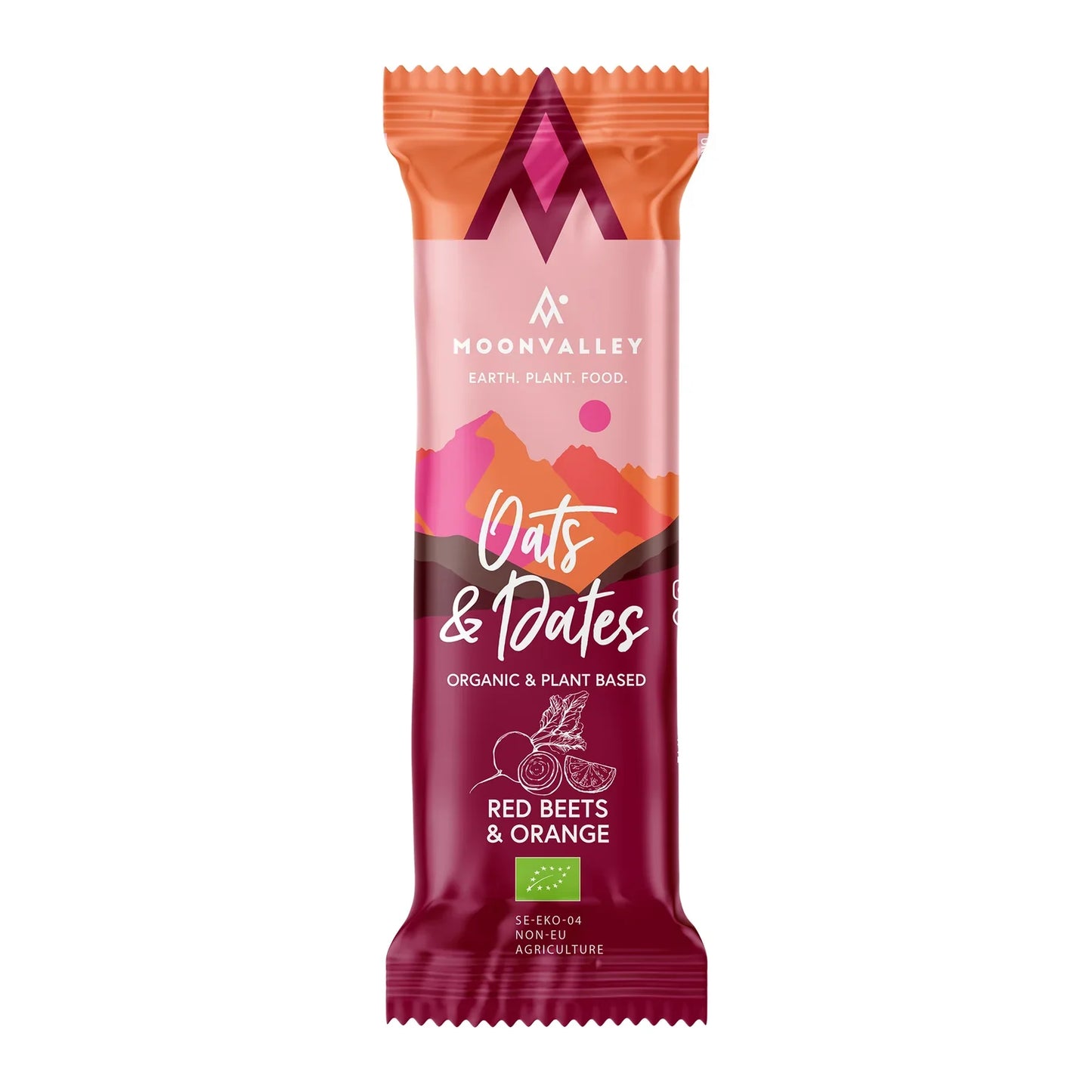 Moonvalley Energibar Oats & Dates Red Beetroot Citrus (50g) - DATOVARE