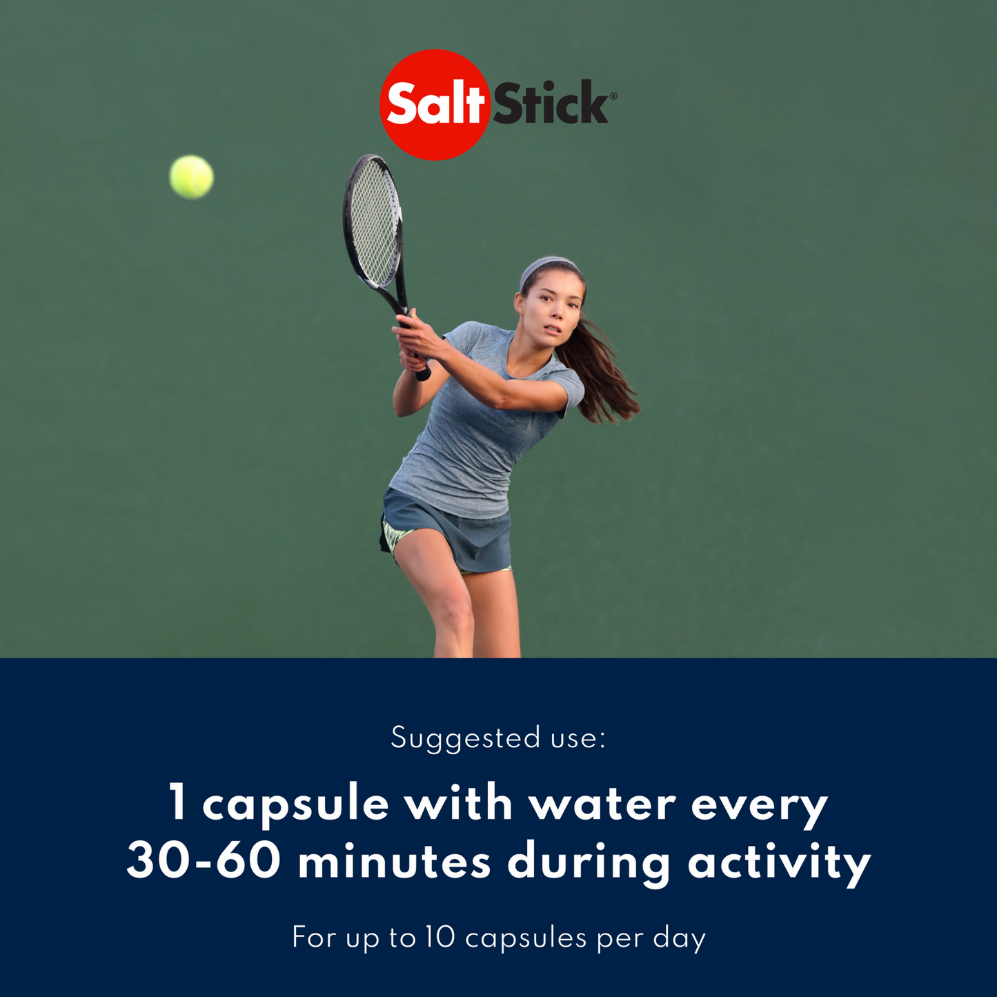SaltStick Elektrolytkapsler (100 Kapsler).