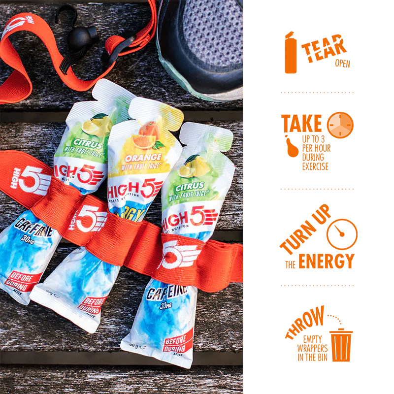 High5 Energigel Aqua Orange 5x66 g