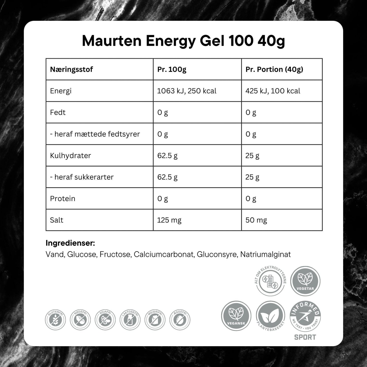 Maurten Energigel Gel 100 (40g)
