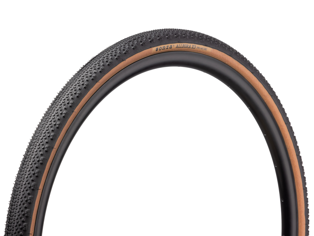 ONZA Allegra X3 Tanwall 700x50C 610g Gravel foldedæk