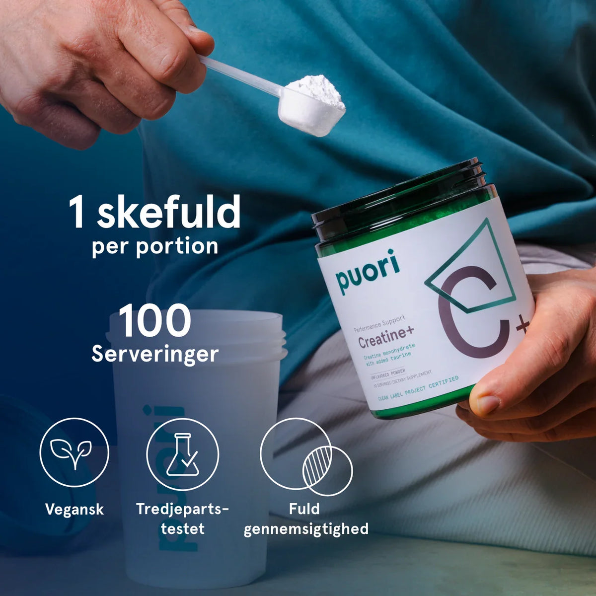 Puori C+ - Creatine+ Performance Support