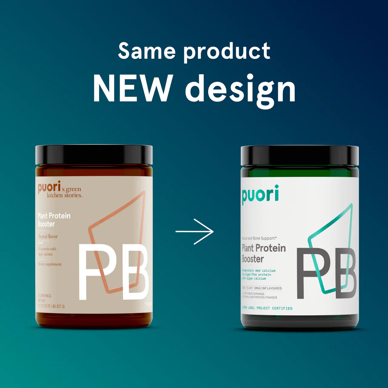 Puori PB Protein Booster - 317 g.