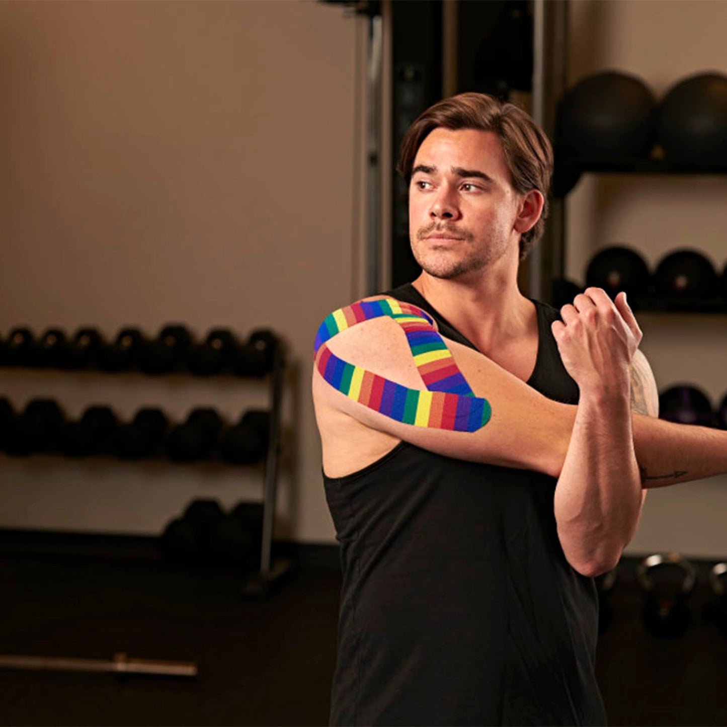 RockTape Kinesiologi tape 5cm x 5m Camo Green