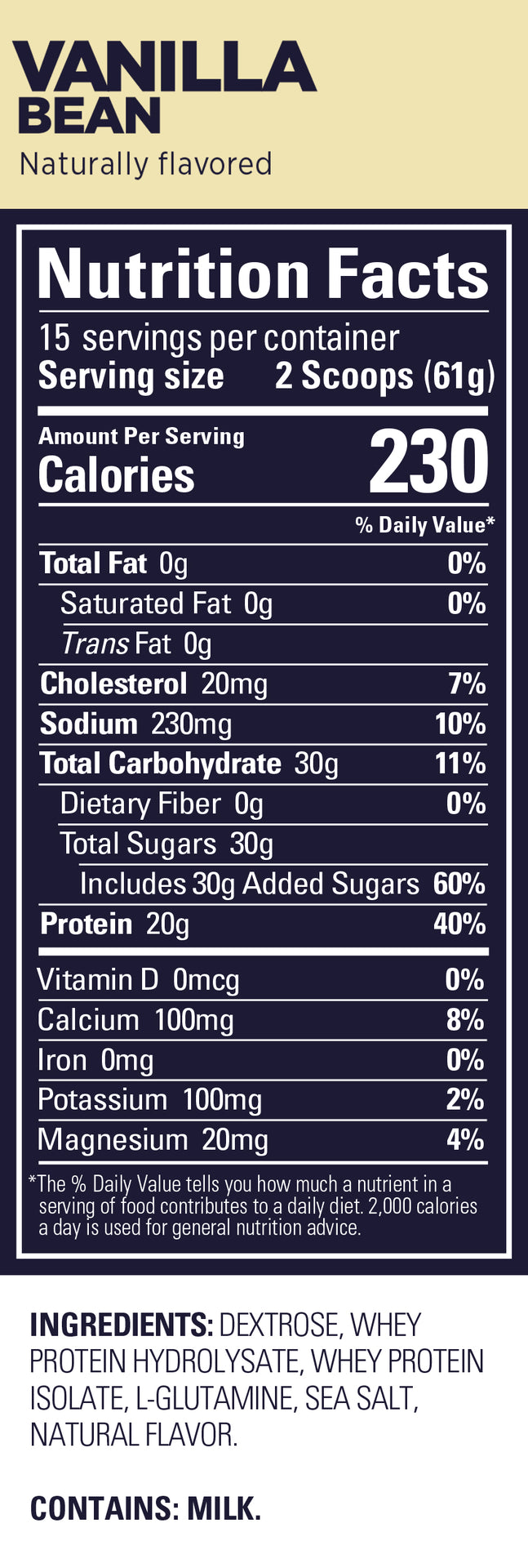 GU Energy Proteindrik Roctane Recovery Vanilla Bean (930g) DATOVARE