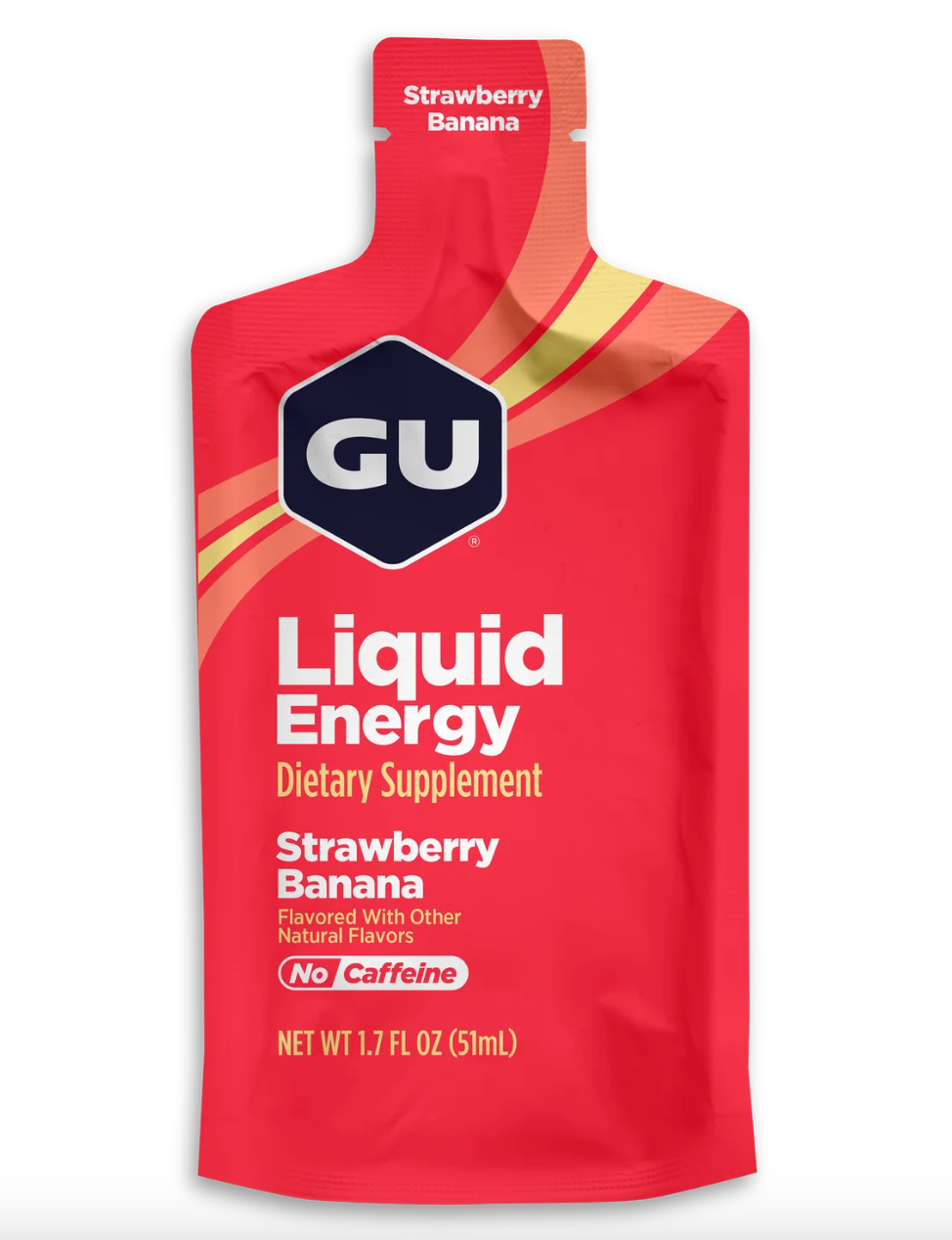 GU Energy Energigel Liquid Strawberry Banana 12x60g