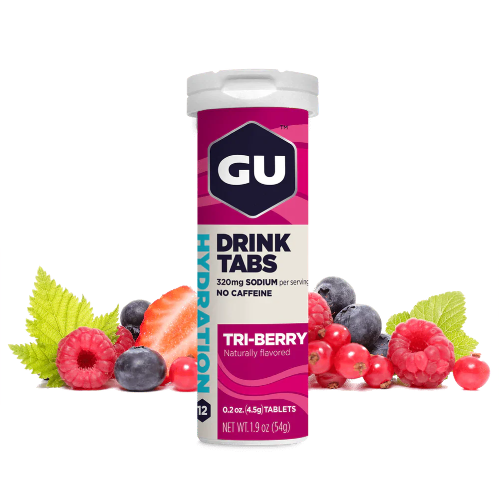 GU Energy Elektrolyttabs Tri-Berry (8x56g)