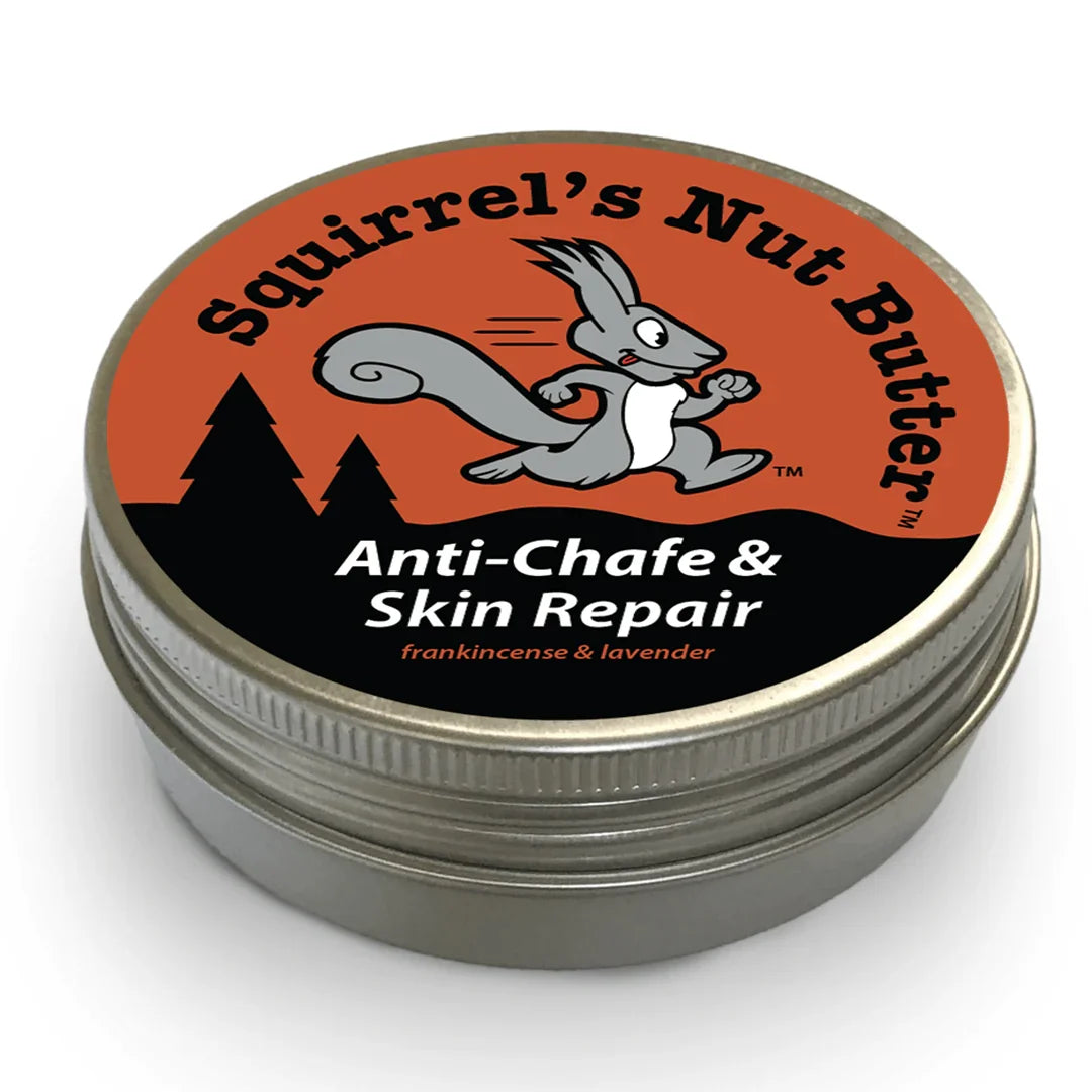 Squirrel's Nut Butter Anti-Chafe Tin & Skin Repair Frankincense og Lavendel 56g