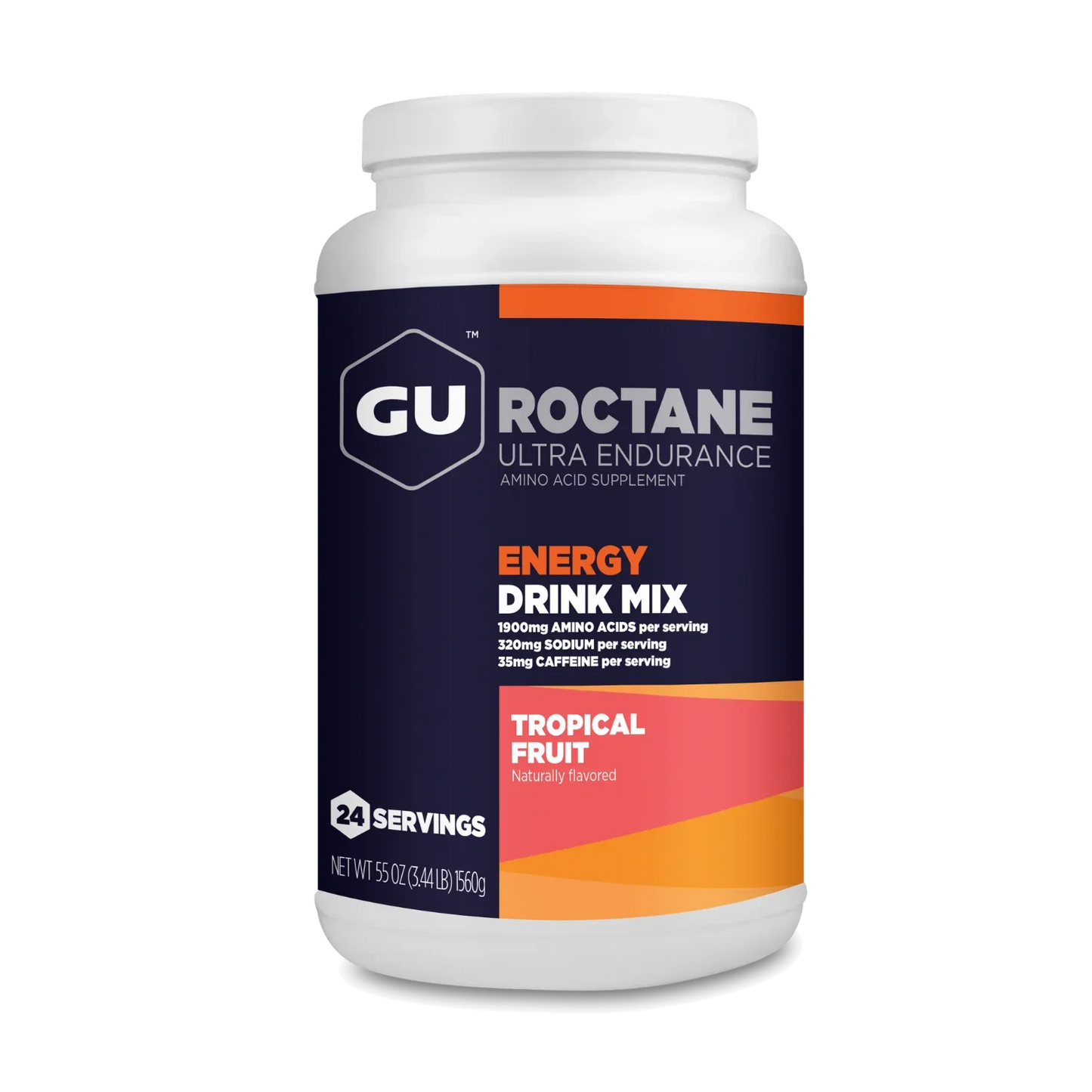GU Energy Drink Roctane Tropical Fruit Caffeine 1560g