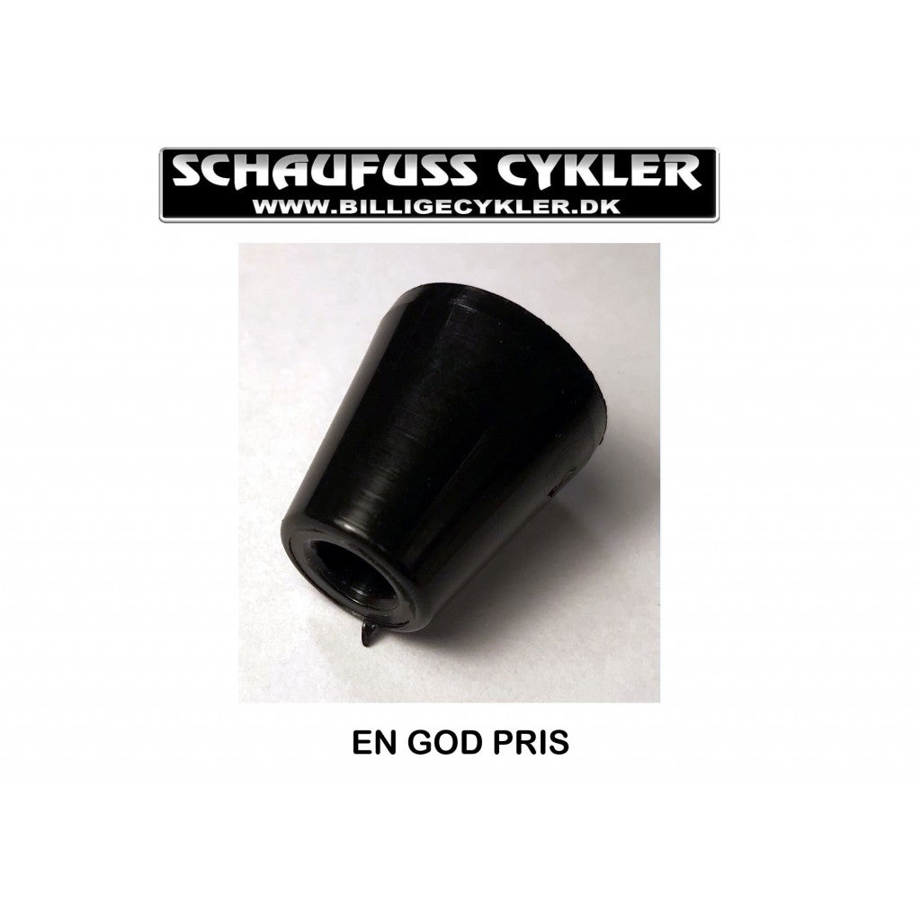 Winther Donkey Knop Til Låsestang P 654 - 6 Mm - Sort