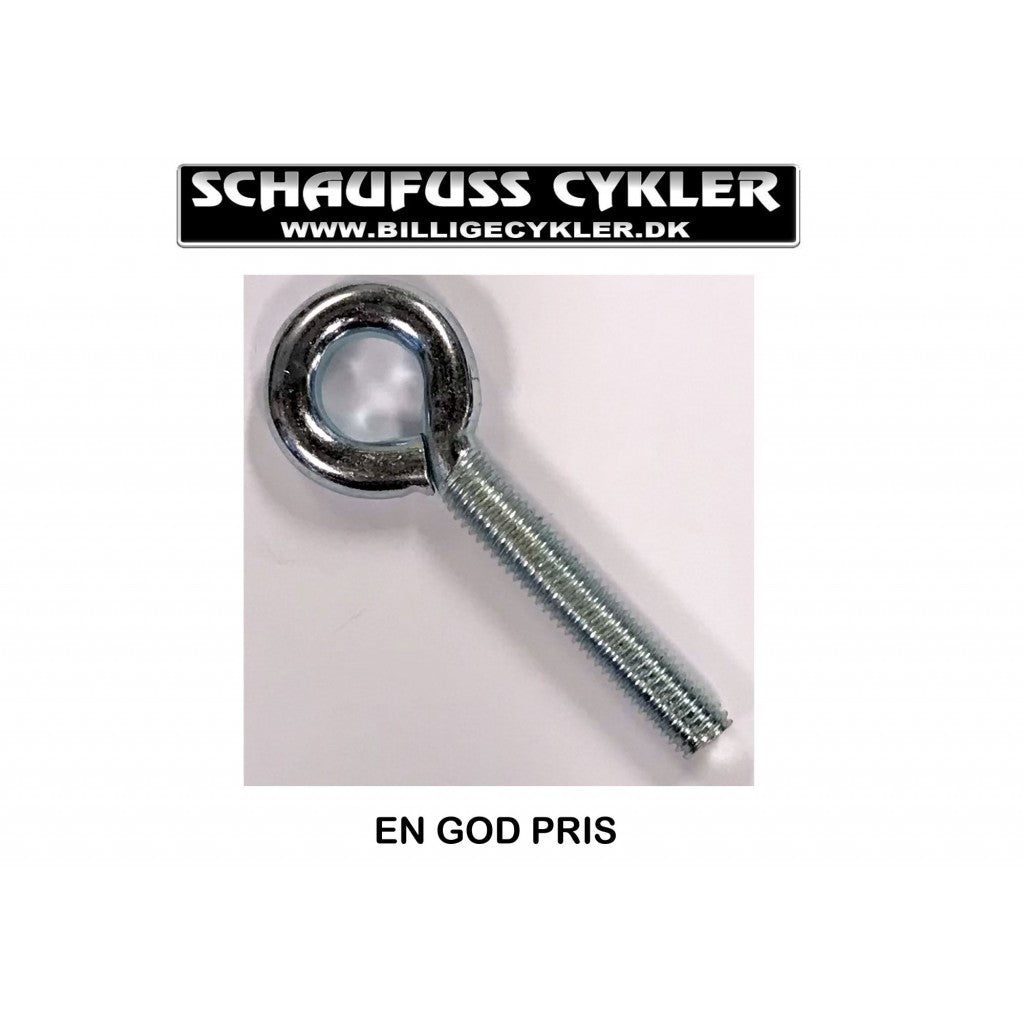 Winther donkey øjebolt - 8 x 40 mm - sølv