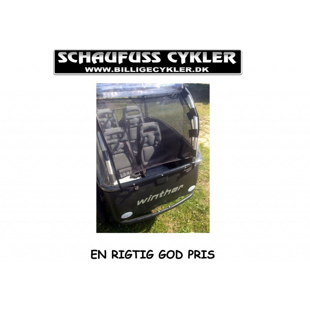 Winther Kangaroo Og Cargoo Insektnet - 54,5 X 47,5 Cm - Sort