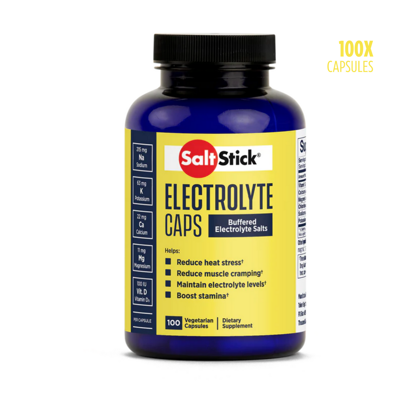 SaltStick Elektrolytkapsler (100 Kapsler).
