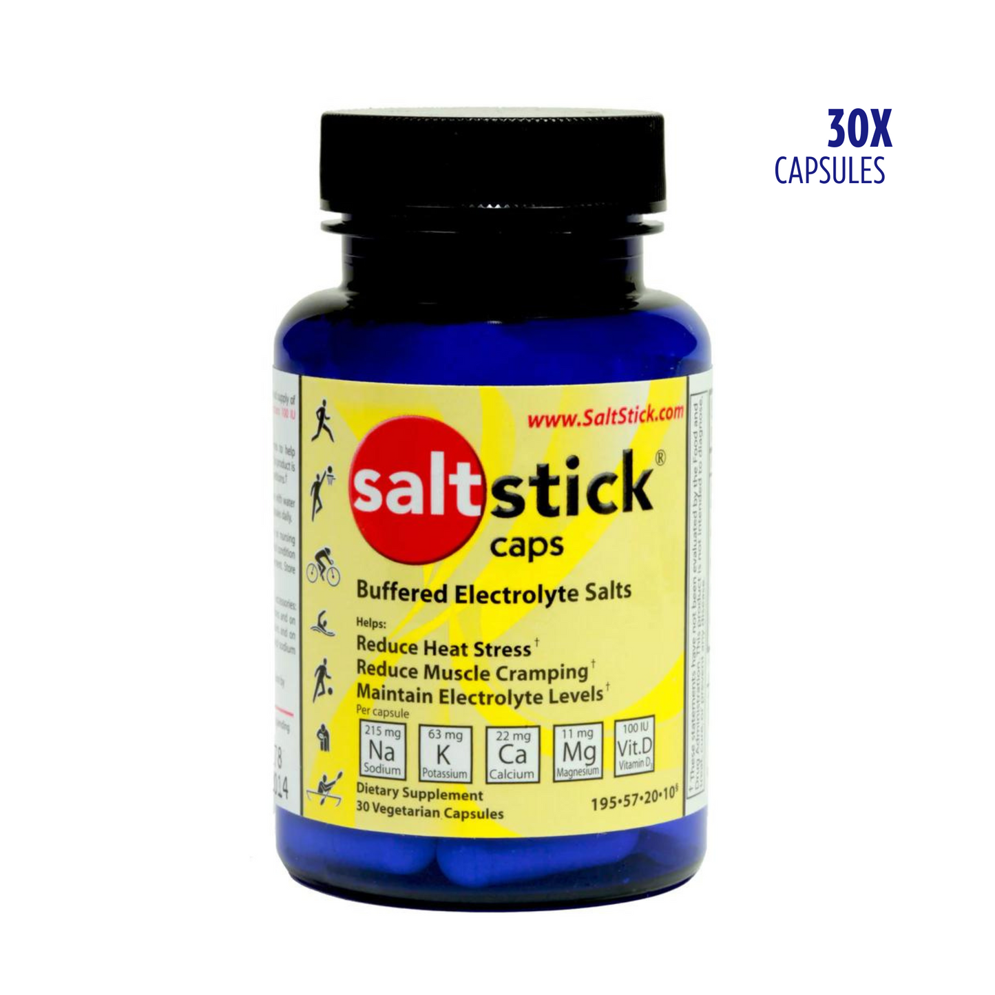 SaltStick Elektrolytkapsler (30 kapsler) - DATOVARE