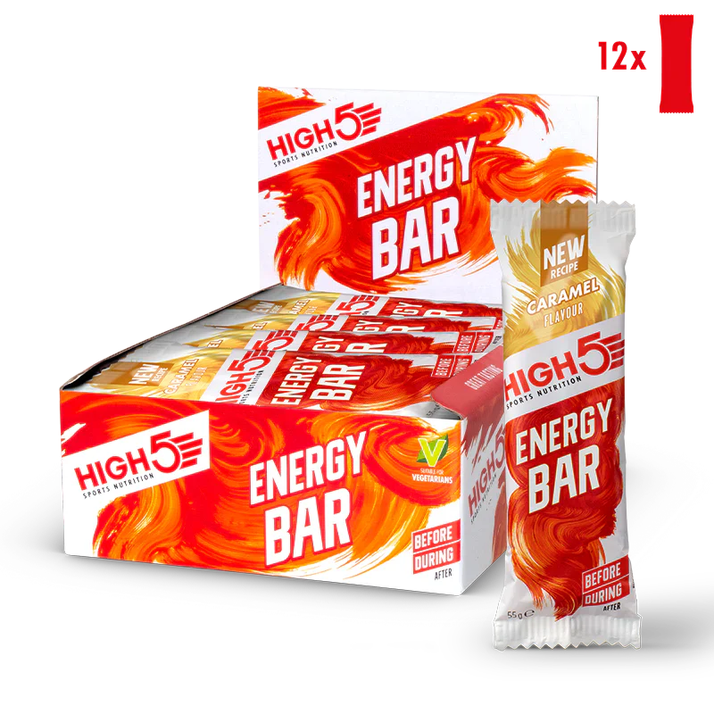 High5 Energibar Karamel (12 x 55g)