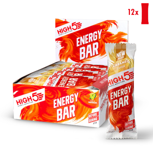 High5 Energibar Karamel (12 x 55g)