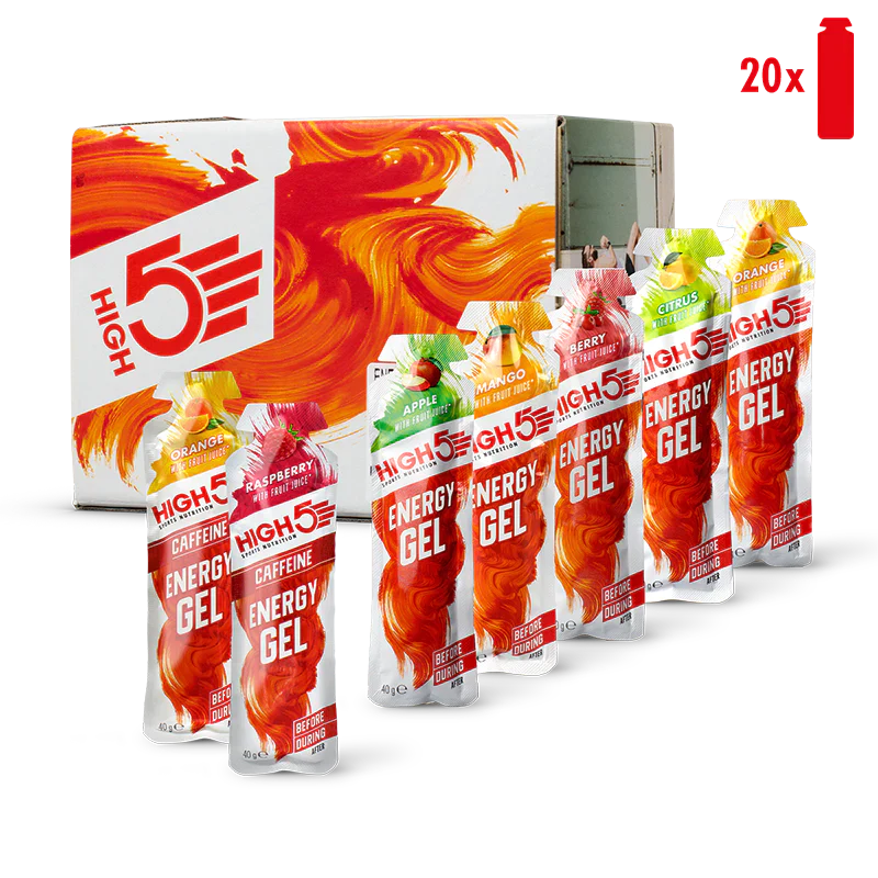 High5 Energi gel Mixed Flavors box (20x40g)