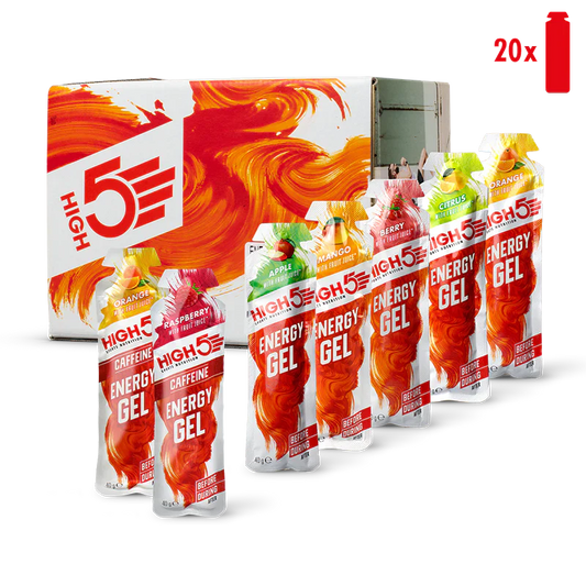 High5 Energigel Mixed Flavors box (20x40g)