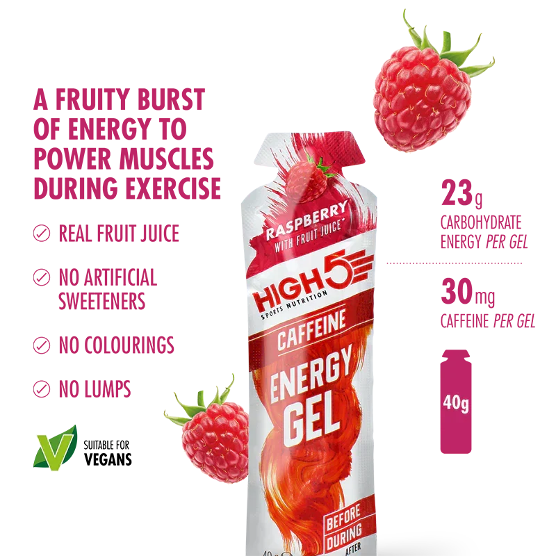 High5 Energigel Mixed Flavors box (20x40g)