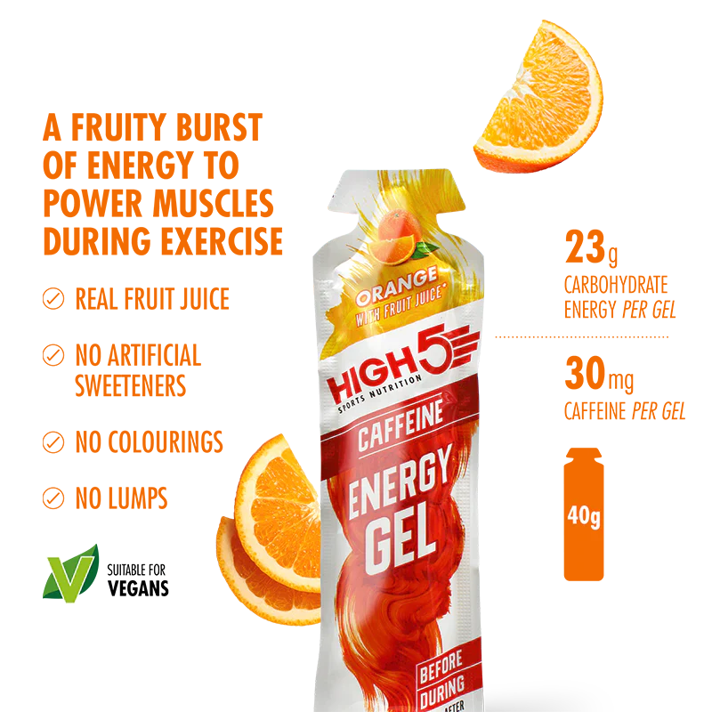 High5 Energi gel Mixed Flavors box (20x40g)