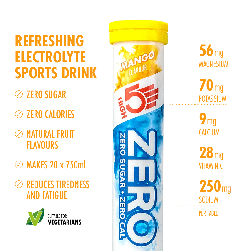 High5 Elektrolyttabs ZERO Mango (20 tabs)