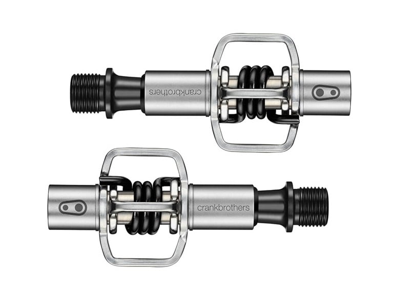 Crankbrothers Eggbeater 1 Pedaler, Silver/Black