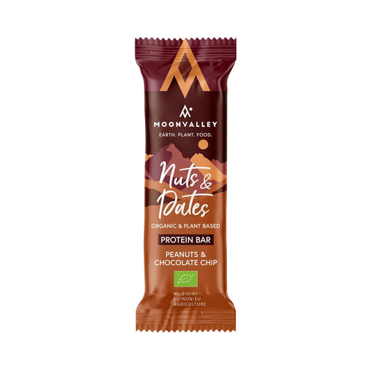 Moonvalley Energibar Nuts & Dates Peanut Chocolate (47g) - DATOVARE
