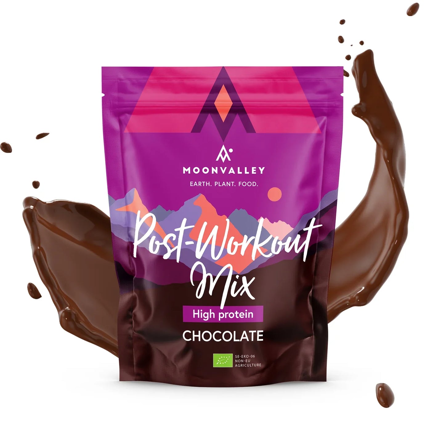 Moonvalley Proteindrik Organic Post Workout Mix Chocolate 1000g