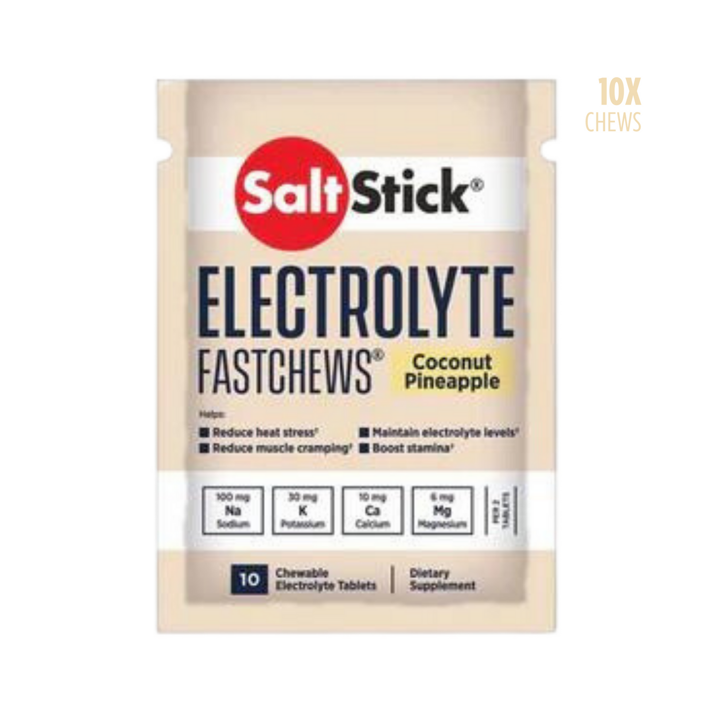 SaltStick Fastchews Coconut Pineapple (10 chews)