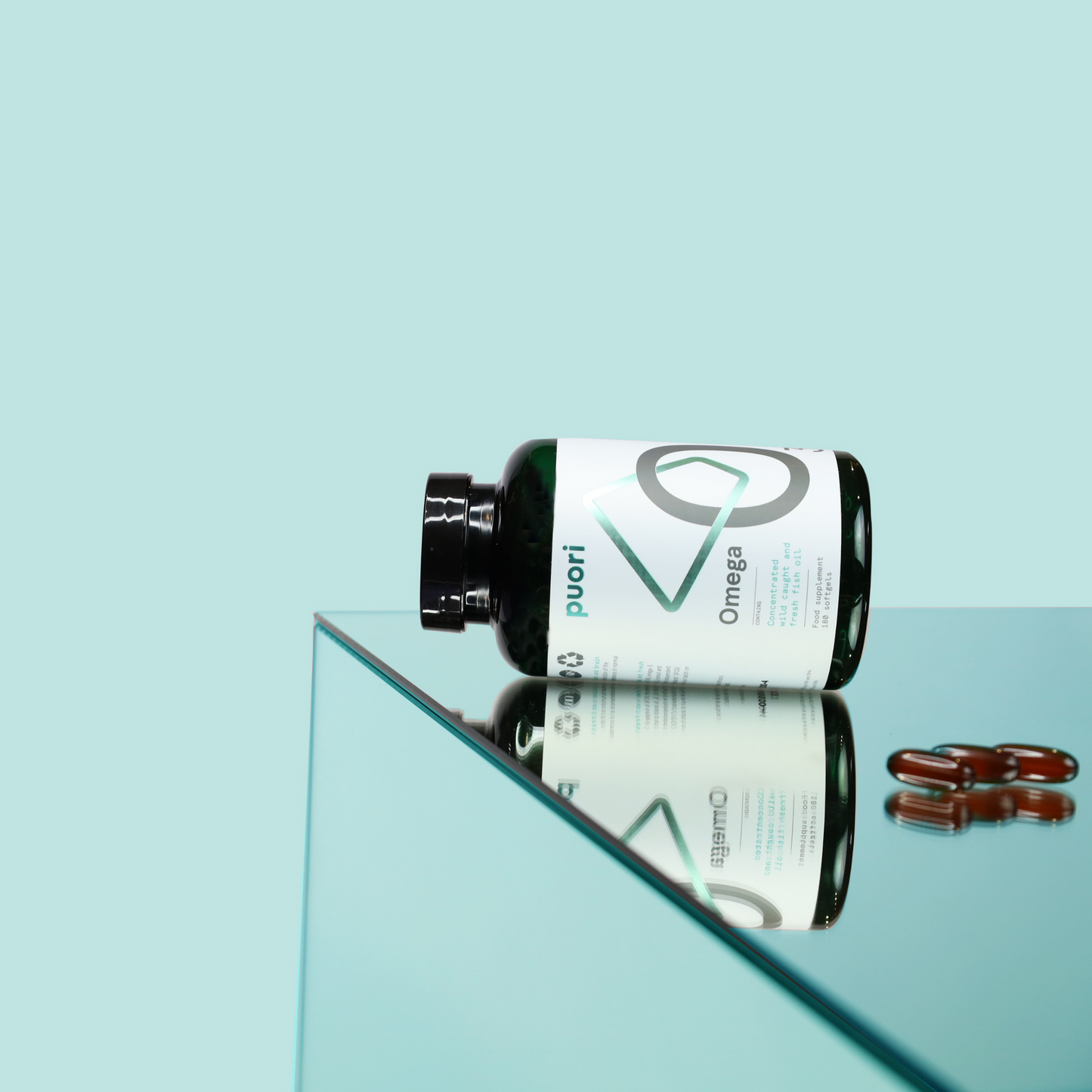 Puori Omega-3 Fiskeolie O3 (180 kapsler)