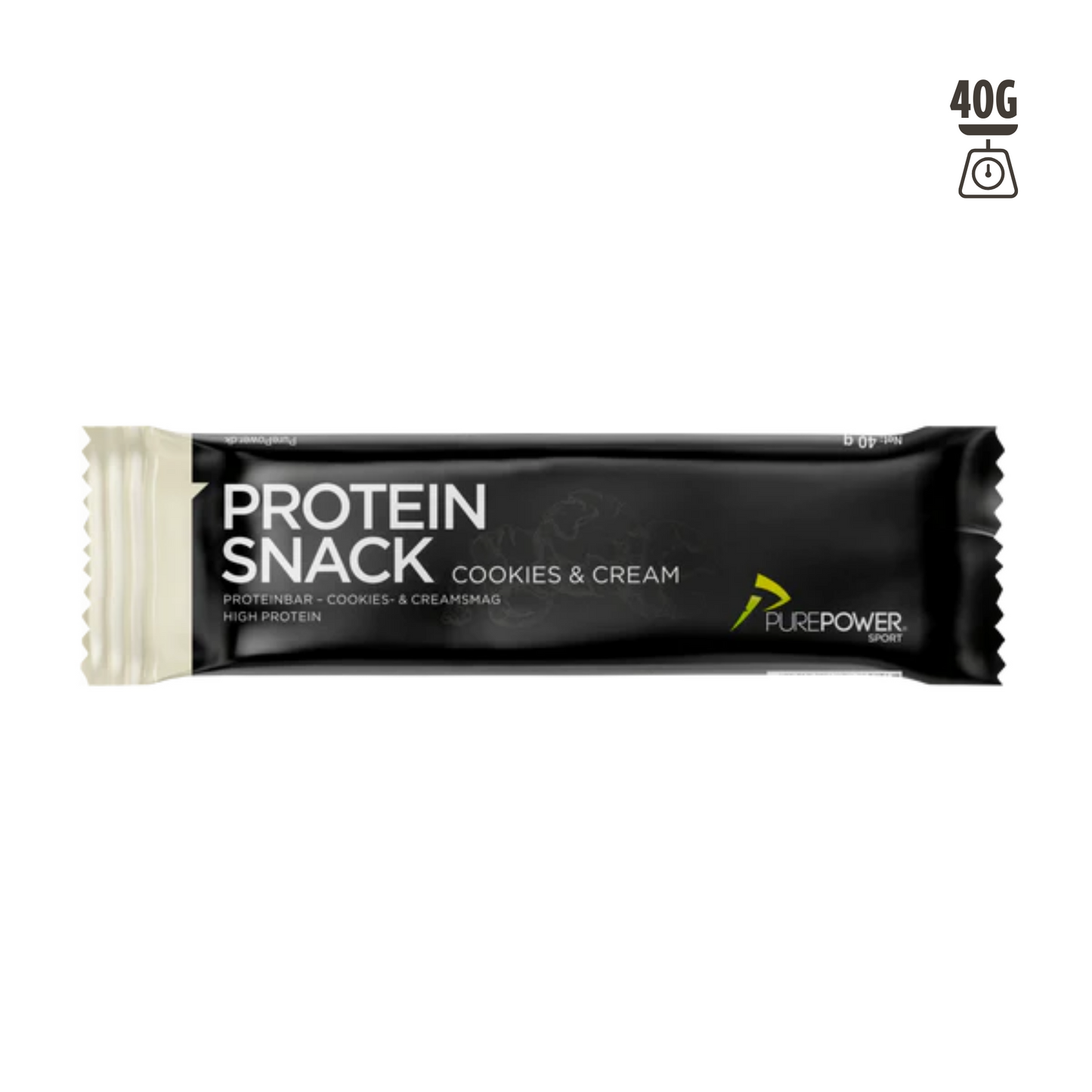 PurePower Proteinbar Cookies & Cream (12x40g)