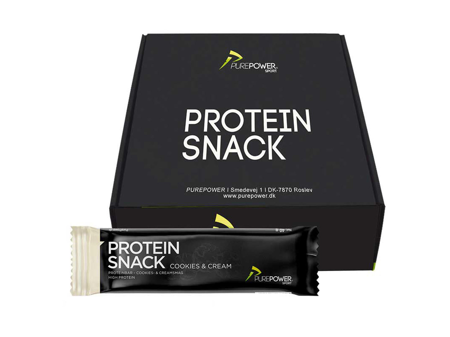 PurePower Proteinbar Cookies & Cream (12x40g)