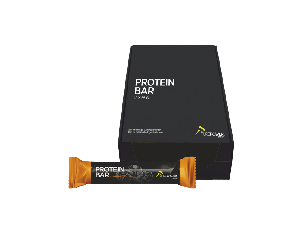 PurePower Proteinbar Caramel & Rum (12x55g)