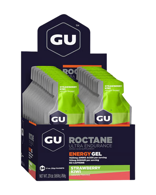 GU Energy Roctane Energigel Strawberry Kiwi (24 x 32g) - DATOVARE