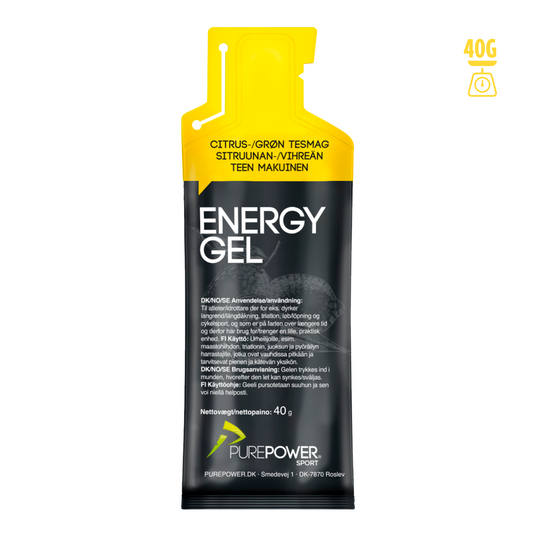 PurePower Energi gel Lemon Tea (40g) DATOVARE