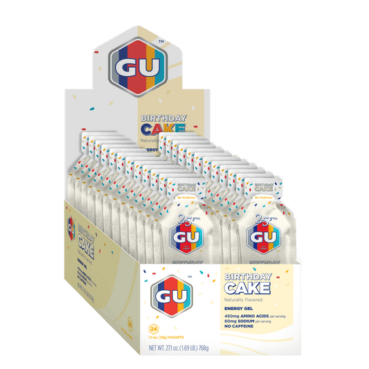 GU Energy Energigel Birthday Cake (24 x 32g)