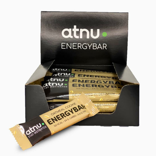 ATNU Energibar Oatmeal Cookie 40g DATOVARE 12 stk