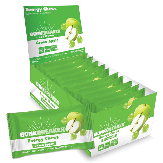 Bonk Breaker Energy Chews Green Apple (10 x 50g) DATOVARE