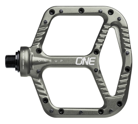 OneUp Aluminium Flat Pedals Grey