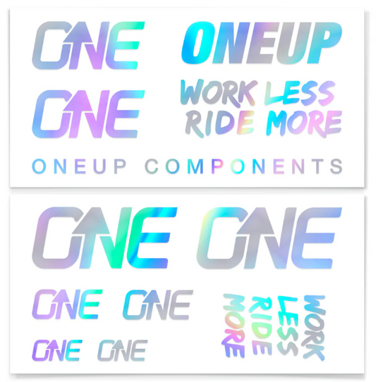 OneUp HB Decal Kit Oil Slick