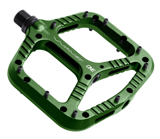OneUp Wawe Pedals Dark Green