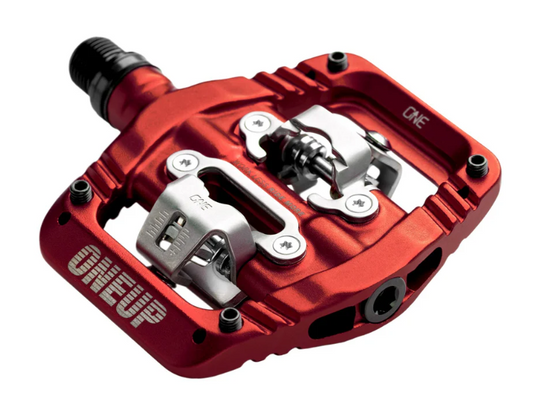 OneUp Clip Pedals Red