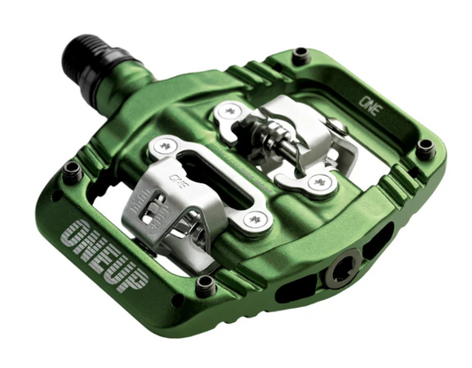 OneUp Clip Pedals Dark Green