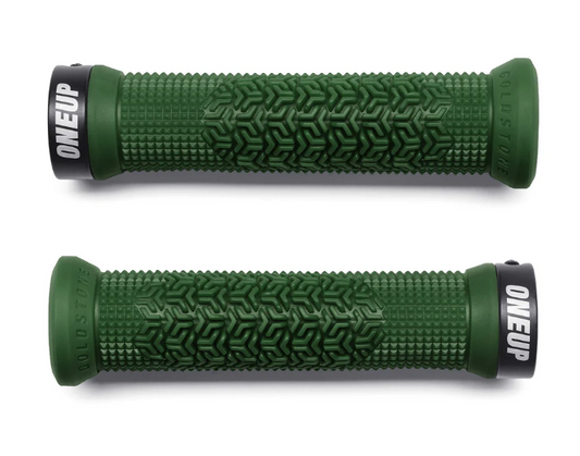 OneUp JG Lock On Grips Dark Green