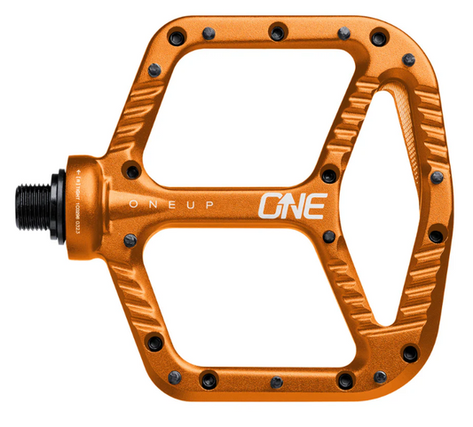 OneUp Aluminium Flat Pedals Orange
