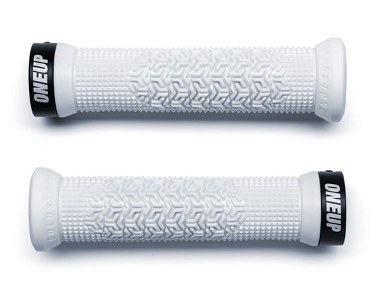 OneUp JG Lock On Grips White