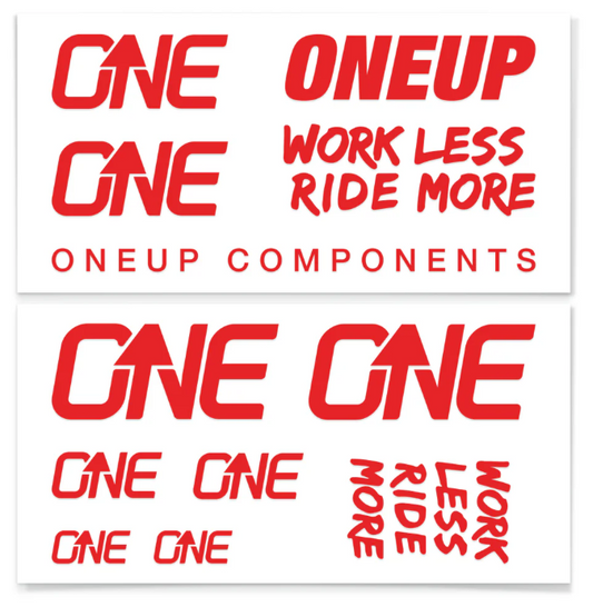 OneUp HB Decal Kit Red