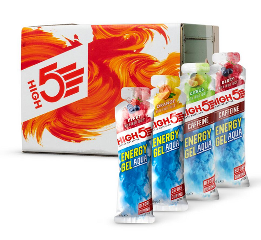 High5 Energy Gel Aqua Mixed Flavors (15x66g)